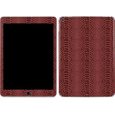 Marsala Snake Skin iPad Skins